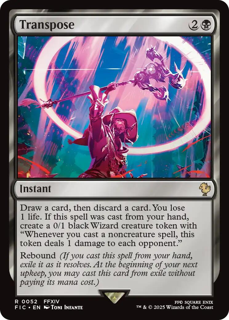 Transpose (Surge Foil) [FINAL FANTASY Commander] | Boutique FDB TCG