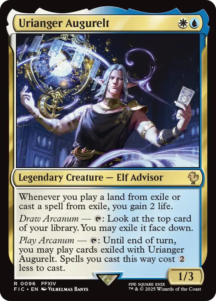Urianger Augurelt (Surge Foil) [FINAL FANTASY Commander] | Boutique FDB TCG