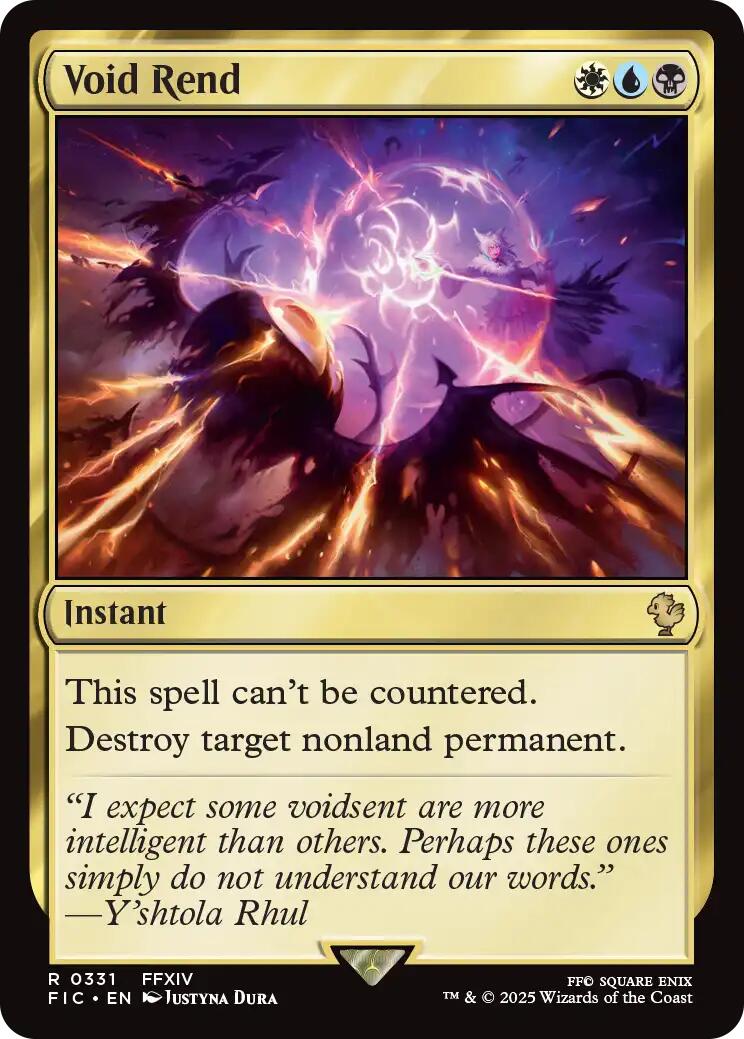Void Rend (Surge Foil) [FINAL FANTASY Commander] | Boutique FDB TCG