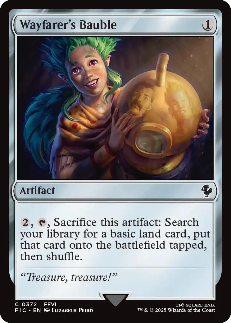 Wayfarer's Bauble (Surge Foil) [FINAL FANTASY Commander] | Boutique FDB TCG