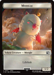 Moogle // Zombie Double-Sided Token [FINAL FANTASY Commander Tokens] | Boutique FDB TCG