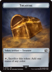 Clue // Treasure Double-Sided Token [FINAL FANTASY Commander Tokens] | Boutique FDB TCG