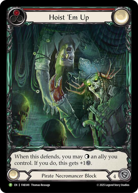 Hoist 'Em Up [FAB349] (Promo)  Rainbow Foil | Boutique FDB TCG