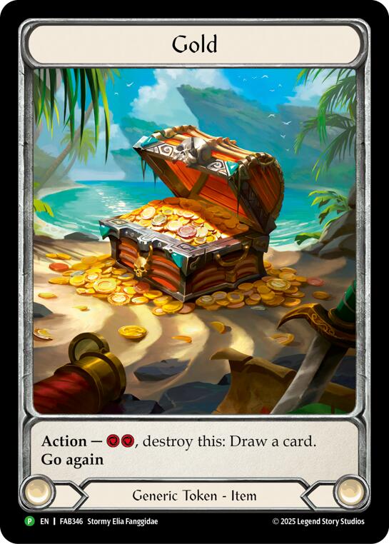Gold [FAB346] (Promo)  Cold Foil | Boutique FDB TCG