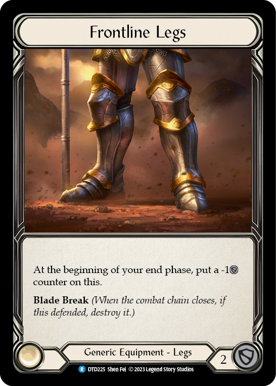 Frontline Legs [DTD225] (Dusk Till Dawn) | Boutique FDB TCG