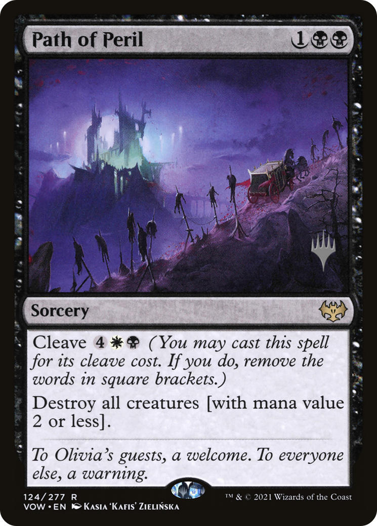 Path of Peril (Promo Pack) [Innistrad: Crimson Vow Promos] | Boutique FDB TCG