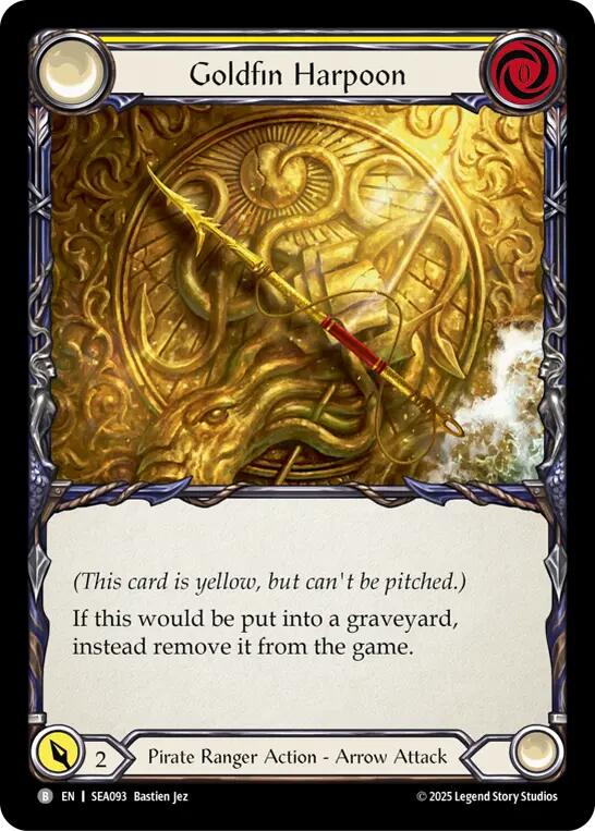 Goldfin Harpoon [SEA093] (High Seas) | Boutique FDB TCG