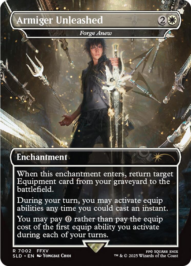 Armiger Unleashed - Forge Anew [Secret Lair Drop Series] | Boutique FDB TCG