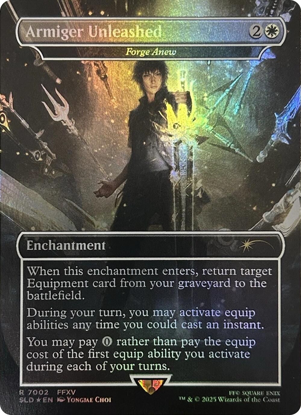 Armiger Unleashed - Forge Anew (Rainbow Foil) [Secret Lair Drop Series] | Boutique FDB TCG