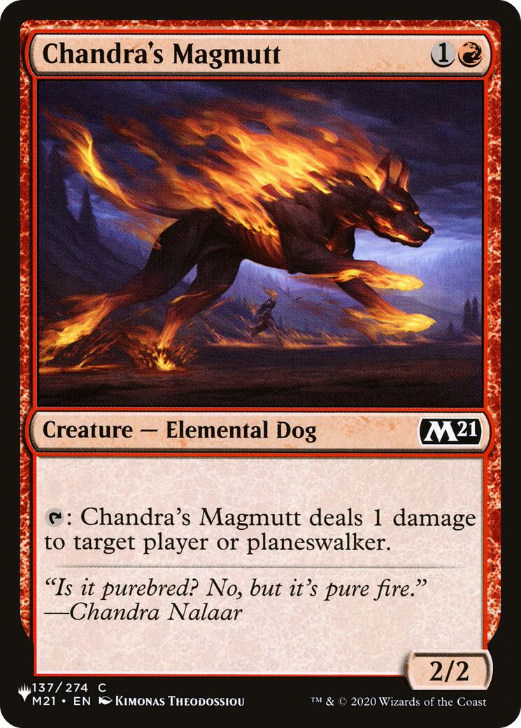 Chandra's Magmutt [The List] | Boutique FDB TCG