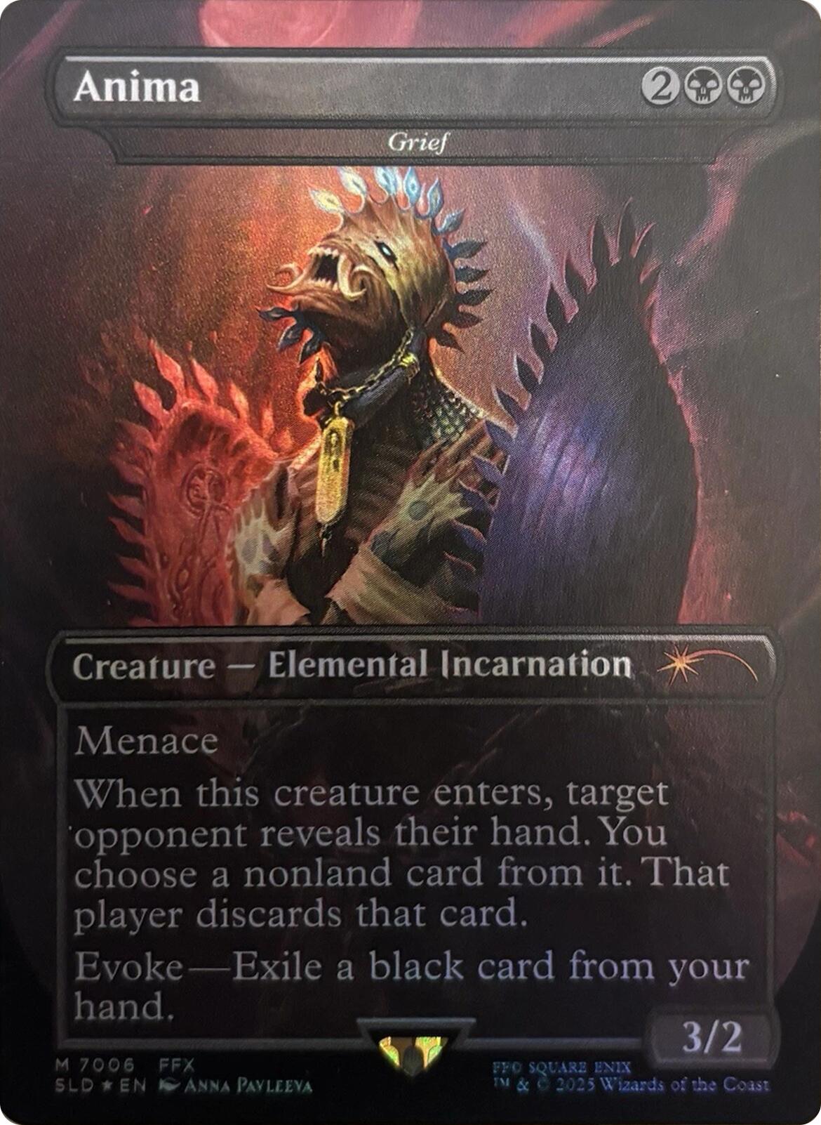 Anima - Grief (Rainbow Foil) [Secret Lair Drop Series] | Boutique FDB TCG