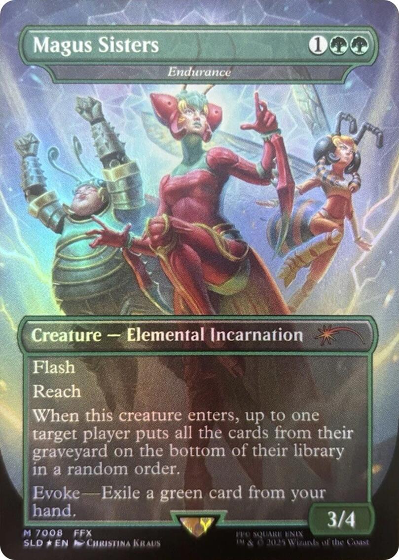 Magus Sisters - Endurance (Rainbow Foil) [Secret Lair Drop Series] | Boutique FDB TCG