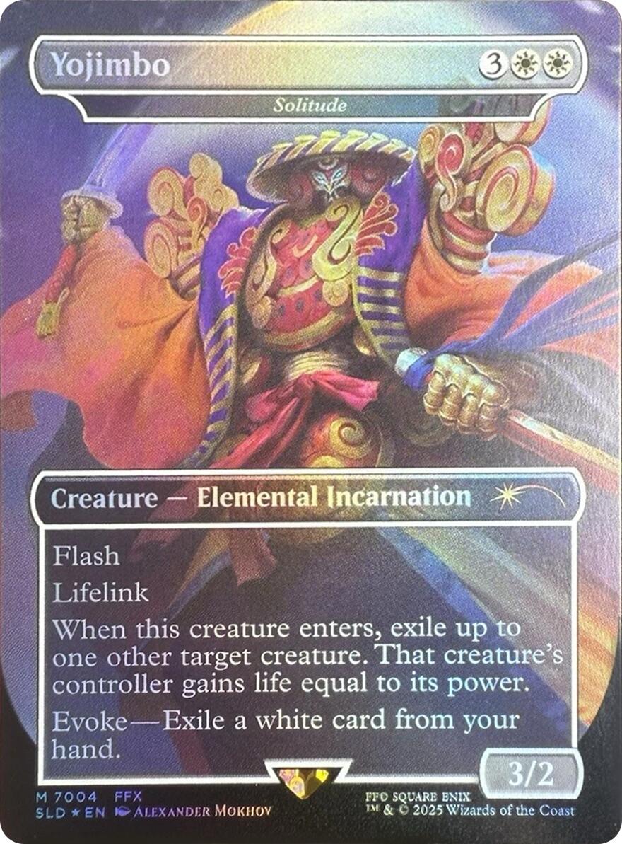 Yojimbo - Solitude (Rainbow Foil) [Secret Lair Drop Series] | Boutique FDB TCG