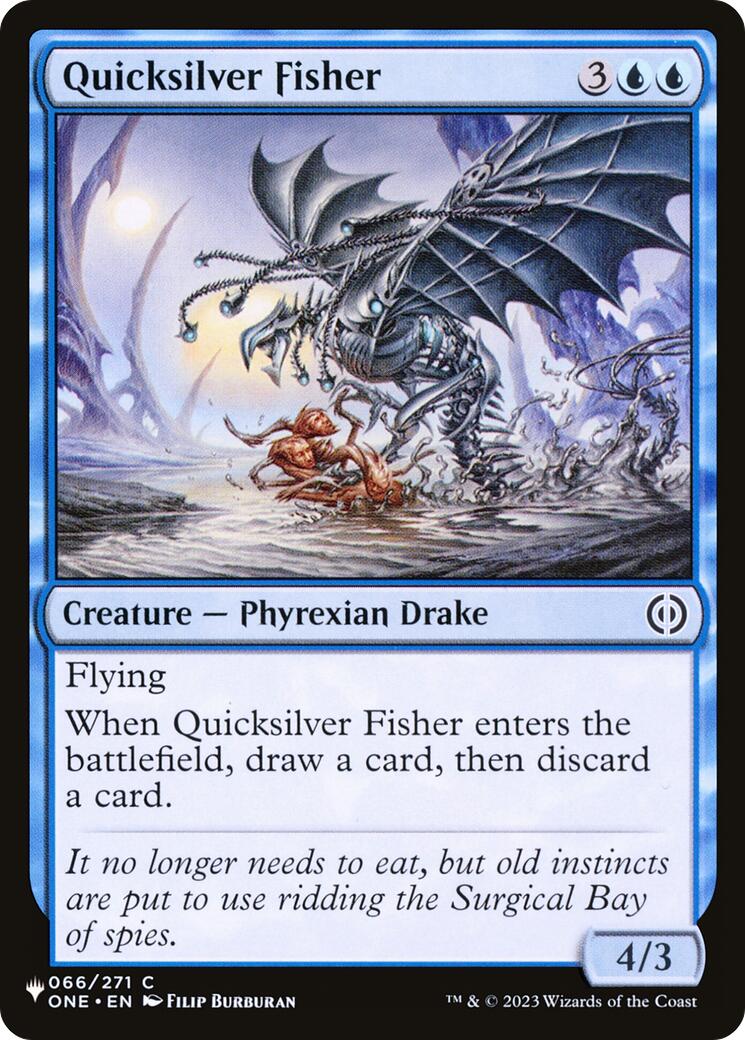 Quicksilver Fisher [The List] | Boutique FDB TCG
