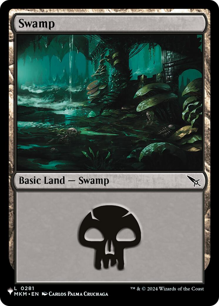 Swamp (MKM) [The List] | Boutique FDB TCG