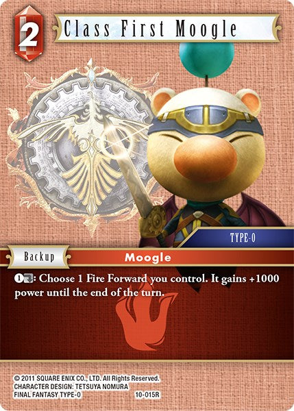 Class First Moogle [Opus X] | Boutique FDB TCG