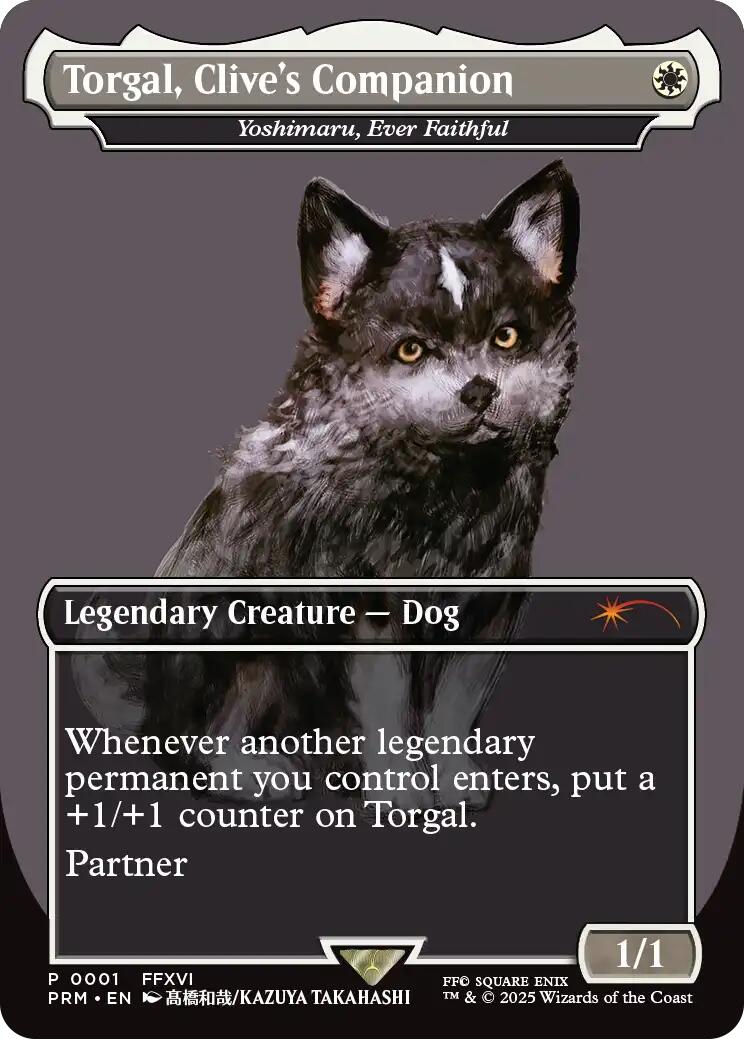 Torgal, Clive's Companion - Yoshimaru, Ever Faithful (MagicCon: Las Vegas 2025) [MagicFest 2025] | Boutique FDB TCG