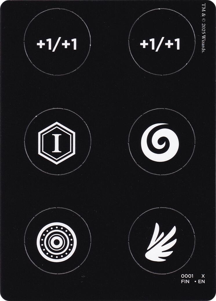Punch Card Token (0001 // 0002) [FINAL FANTASY Tokens] | Boutique FDB TCG