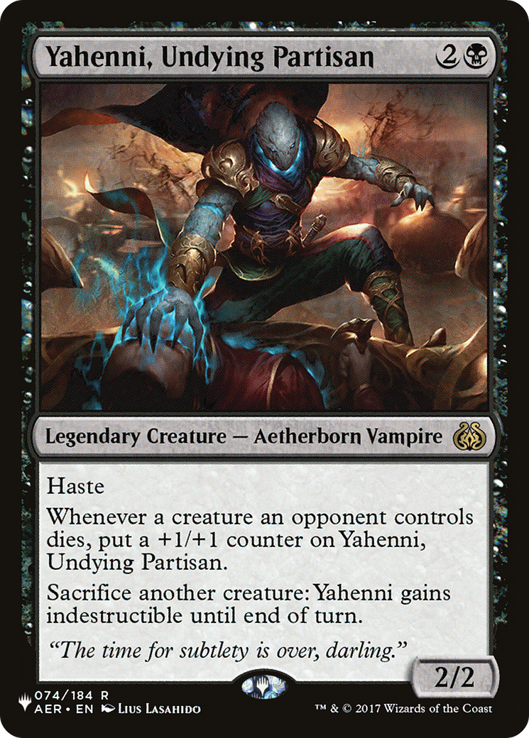 Yahenni, Undying Partisan [The List] | Boutique FDB TCG