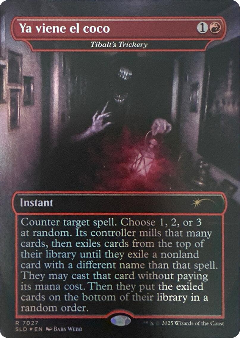 Ya viene el coco - Tibalt's Trickery (Rainbow Foil) [Secret Lair Drop Series] | Boutique FDB TCG