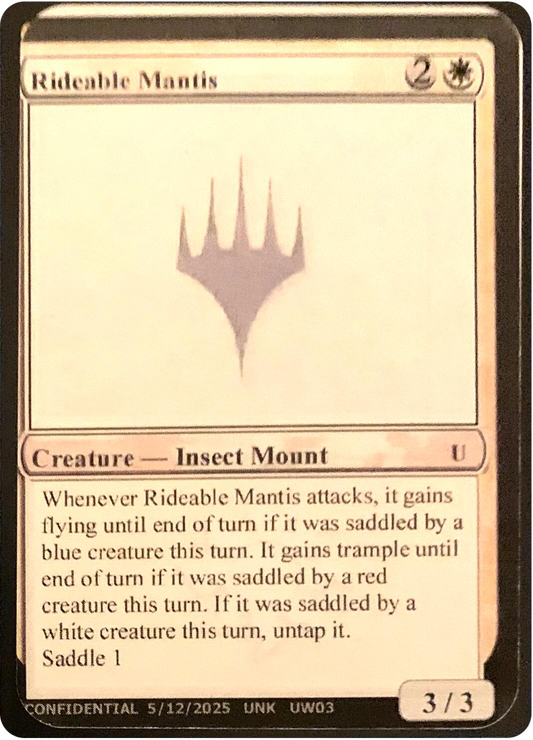 Rideable Mantis [Unknown Event] | Boutique FDB TCG
