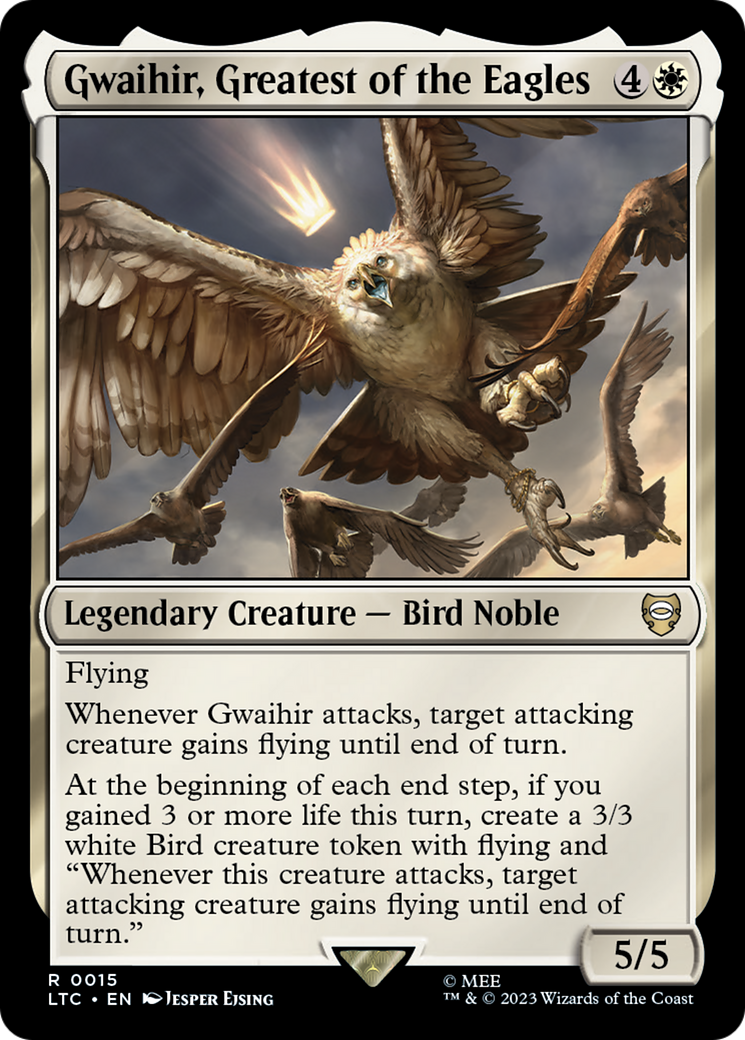 Gwaihir, Greatest of the Eagles [The Lord of the Rings: Tales of Middle-Earth Commander] | Boutique FDB TCG