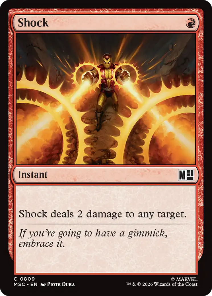 Shock [Marvel Super Heroes Commander] | Boutique FDB TCG