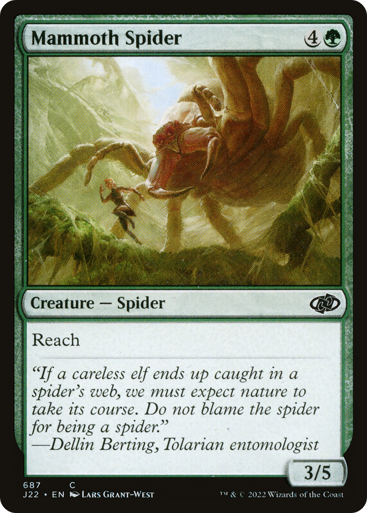 Mammoth Spider [Jumpstart 2022] | Boutique FDB TCG