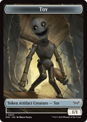 Toy // Spider Double-Sided Token [Duskmourn: House of Horror Tokens] | Boutique FDB TCG