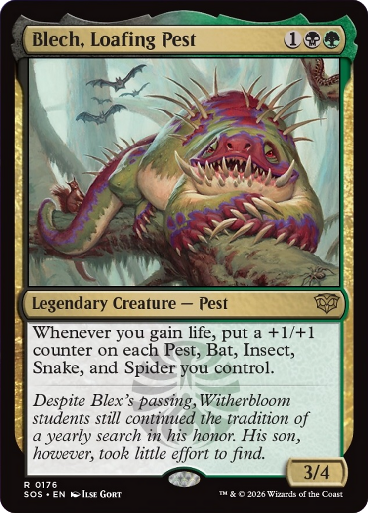 Blech, Loafing Pest [Secrets of Strixhaven] | Boutique FDB TCG