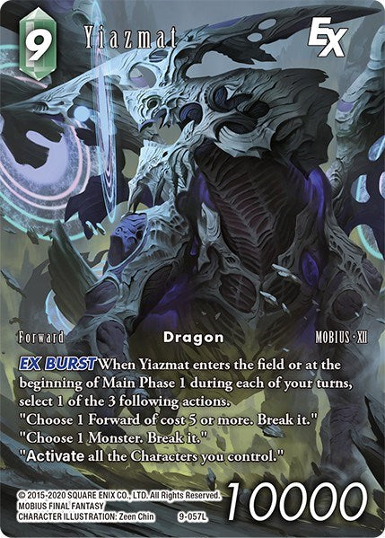 Yiazmat EX (Full Art Reprint) [Crystal Dominion] | Boutique FDB TCG