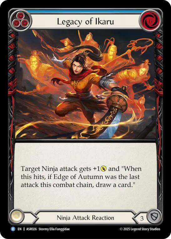 Legacy of Ikaru [ASR026] (Armory Deck: Ira) | Boutique FDB TCG