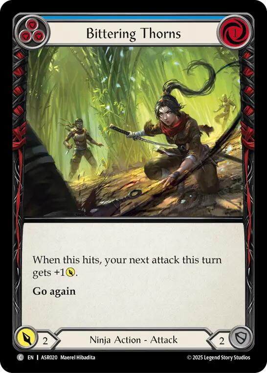 Bittering Thorns (Blue) [ASR020] (Armory Deck: Ira) | Boutique FDB TCG