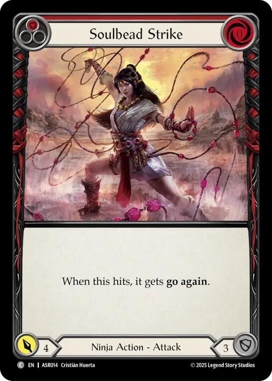 Soulbead Strike (Red) [ASR014] (Armory Deck: Ira) | Boutique FDB TCG