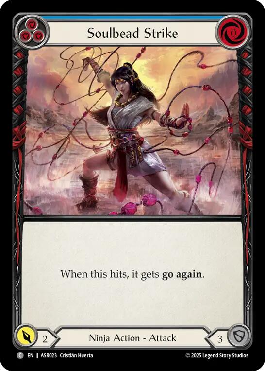 Soulbead Strike (Blue) [ASR023] (Armory Deck: Ira) | Boutique FDB TCG