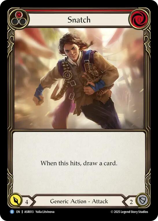 Snatch (Red) [AST013] (Armory Deck: Ira) | Boutique FDB TCG