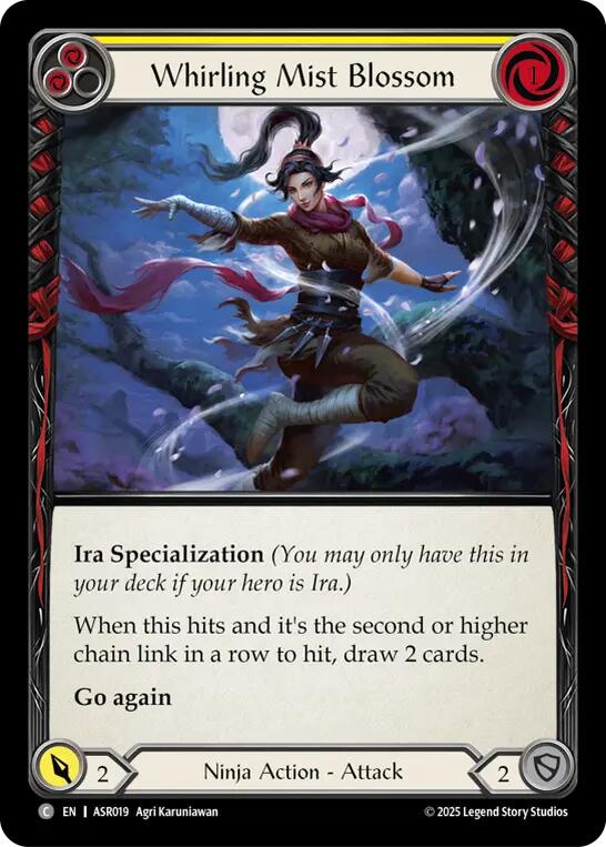 Whirling Mist Blossom [ASR019] (Armory Deck: Ira) | Boutique FDB TCG