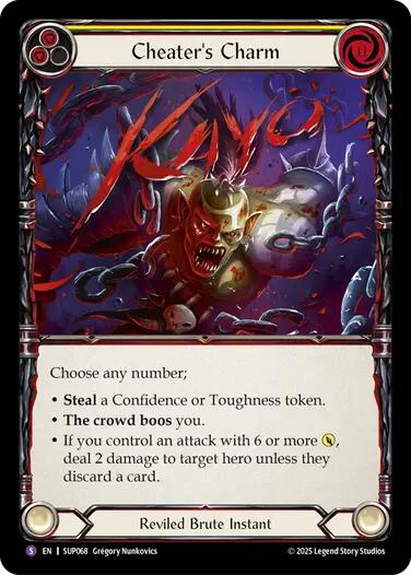 Cheater's Charm [SUP068] (Super Slam) | Boutique FDB TCG