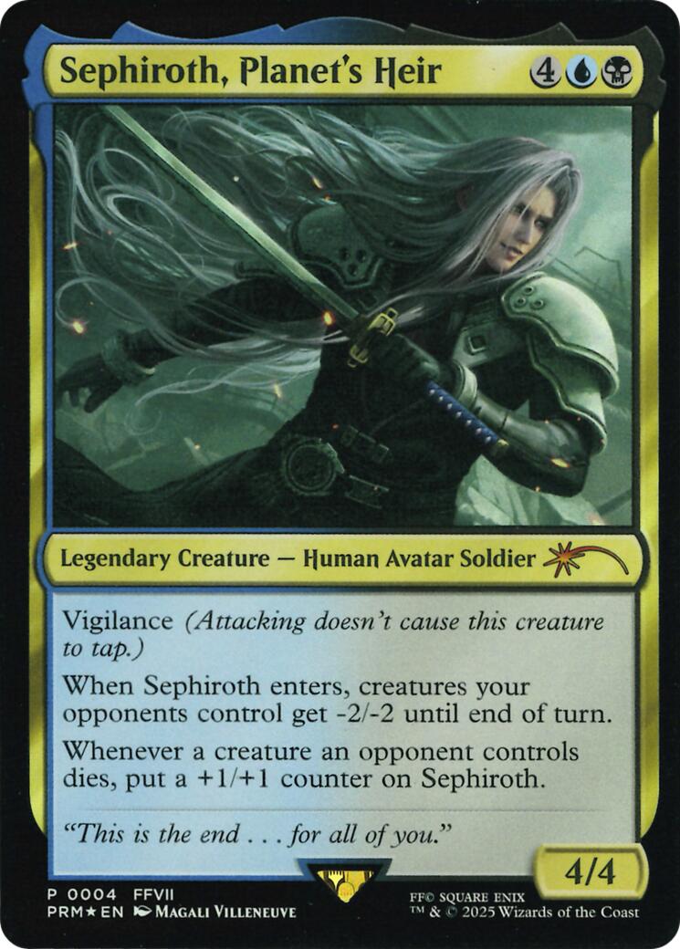 Sephiroth, Planet's Heir (Costco Bundle) [FINAL FANTASY Promos] | Boutique FDB TCG