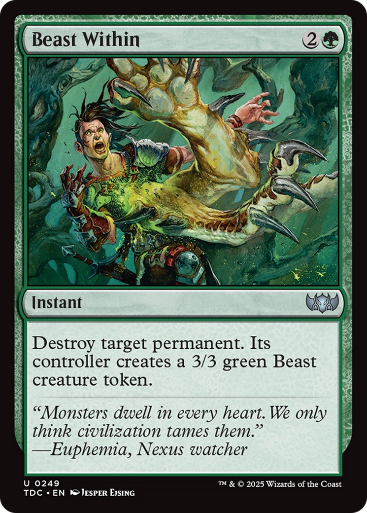 Beast Within [Tarkir: Dragonstorm Commander] | Boutique FDB TCG