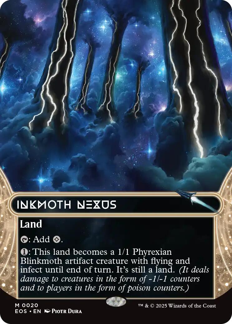 Inkmoth Nexus (0020) (Borderless) [Edge of Eternities: Stellar Sights] | Boutique FDB TCG