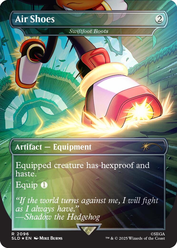Air Shoes - Swiftfoot Boots (Rainbow Foil) [Secret Lair Drop Series] | Boutique FDB TCG