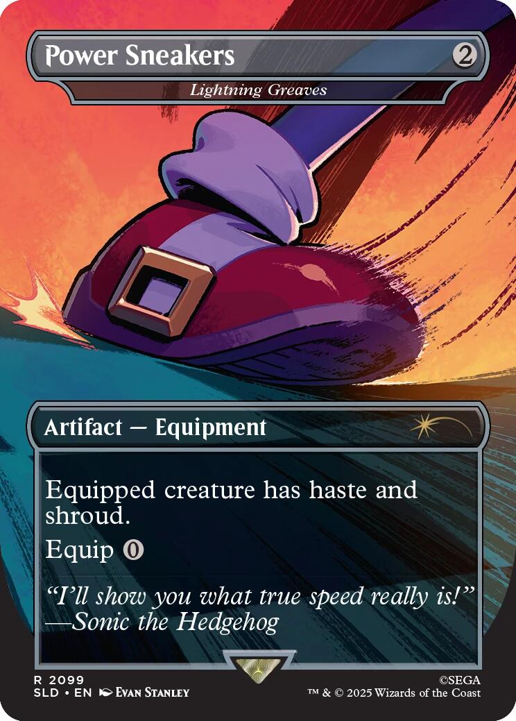 Power Sneakers - Lightning Greaves [Secret Lair Drop Series] | Boutique FDB TCG