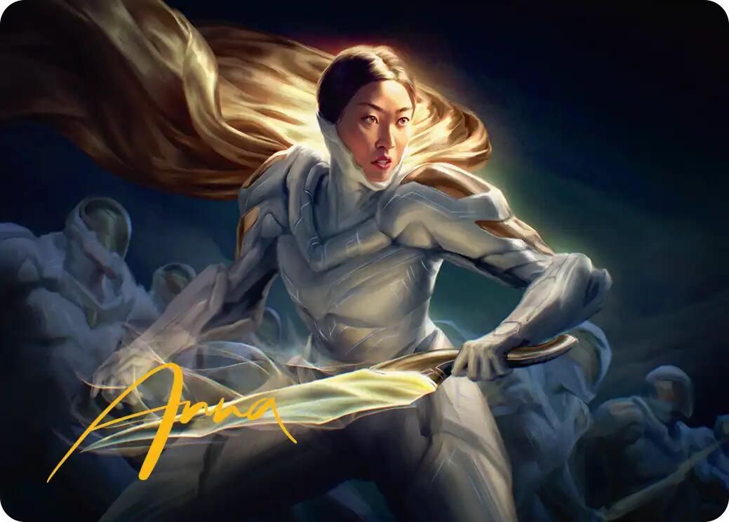 Cosmogrand Zenith Art Card (Gold-Stamped Signature) [Edge of Eternities Art Series] | Boutique FDB TCG