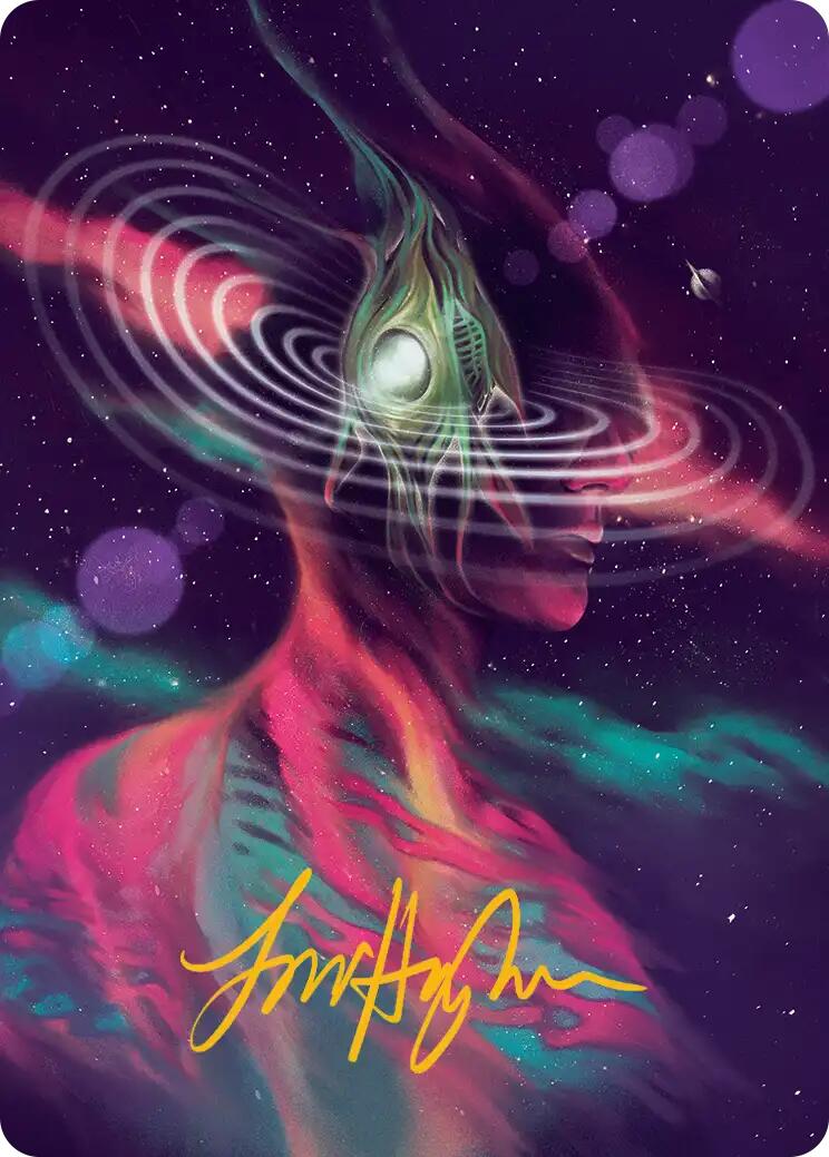 Terrasymbiosis Art Card (Gold-Stamped Signature) [Edge of Eternities Art Series] | Boutique FDB TCG