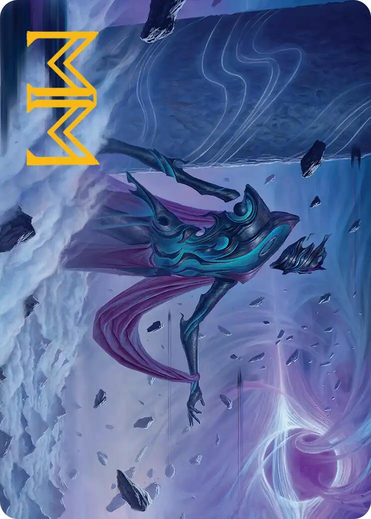 Bygone Colossus Art Card (Gold-Stamped Signature) [Edge of Eternities Art Series] | Boutique FDB TCG