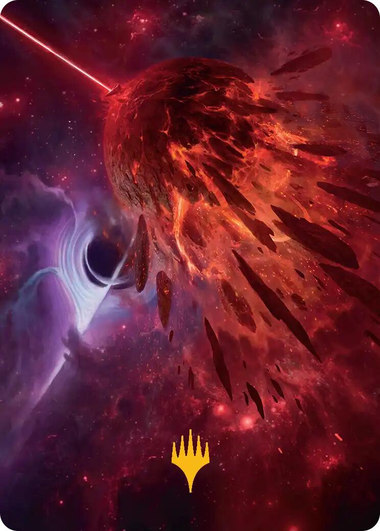 Kavaron, Memorial World Art Card (Gold-Stamped Planeswalker Symbol) [Edge of Eternities Art Series] | Boutique FDB TCG