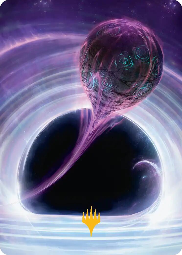 Susur Secundi, Void Altar Art Card (Gold-Stamped Planeswalker Symbol) [Edge of Eternities Art Series] | Boutique FDB TCG