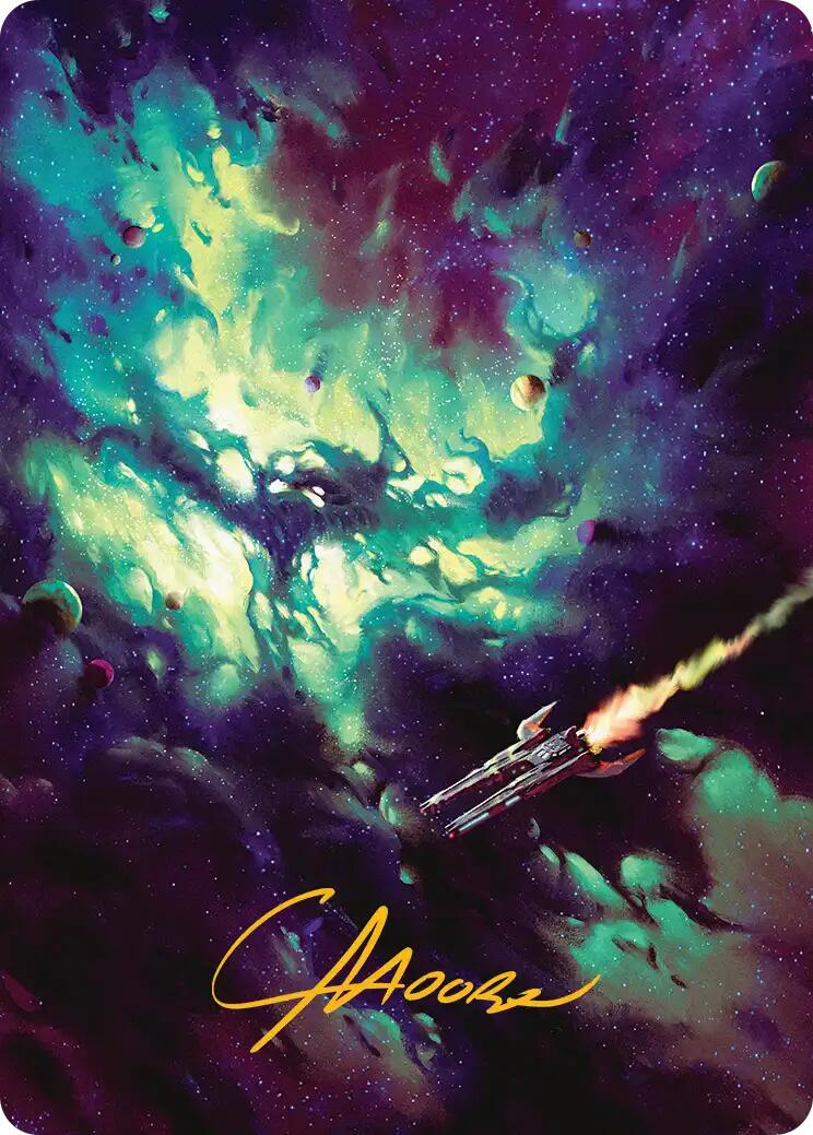 Blinkmoth Nexus Art Card (Gold-Stamped Signature) [Edge of Eternities Art Series] | Boutique FDB TCG