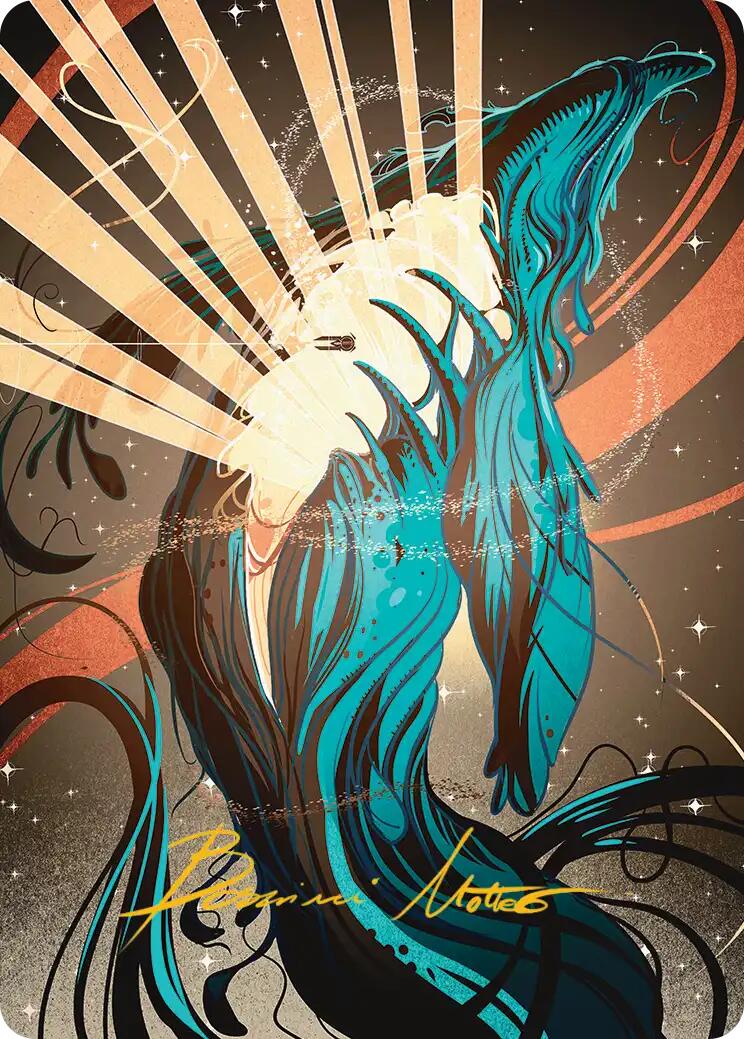 Swarmyard Art Card (Gold-Stamped Signature) [Edge of Eternities Art Series] | Boutique FDB TCG
